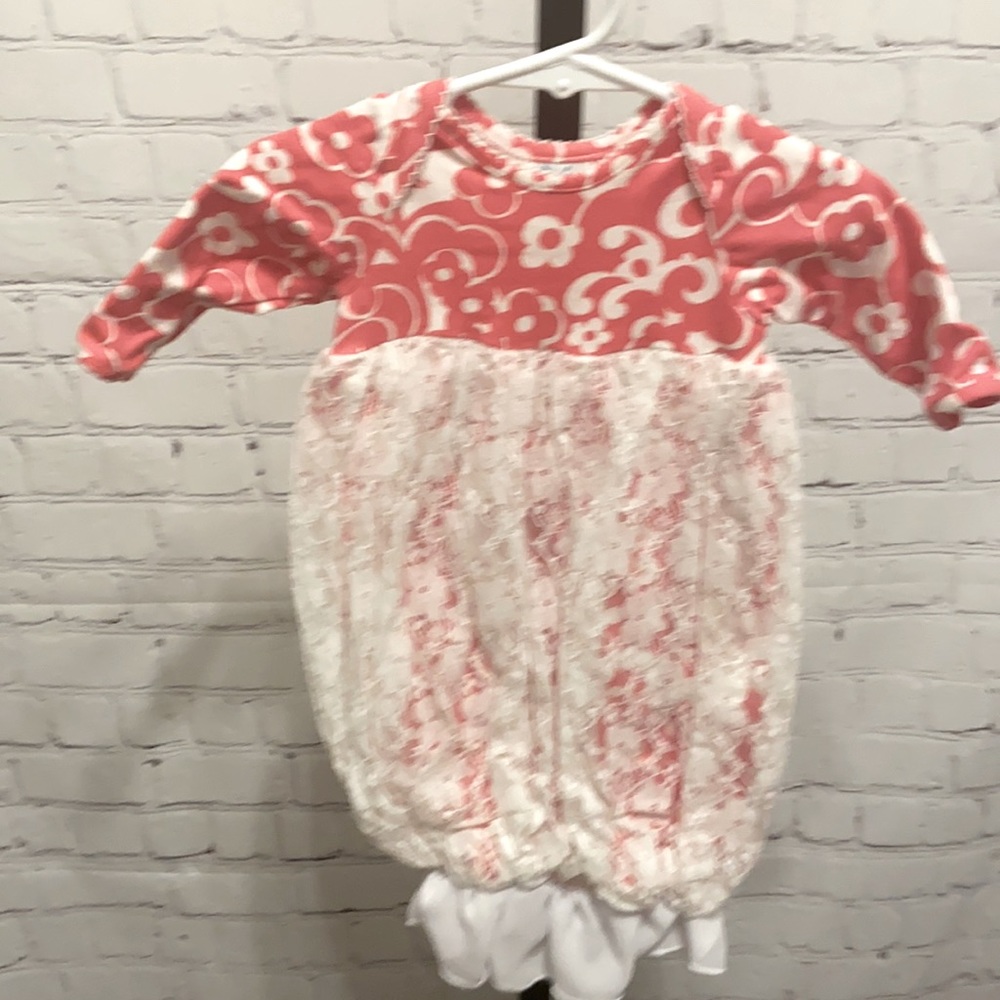 Peaches and Cream gown